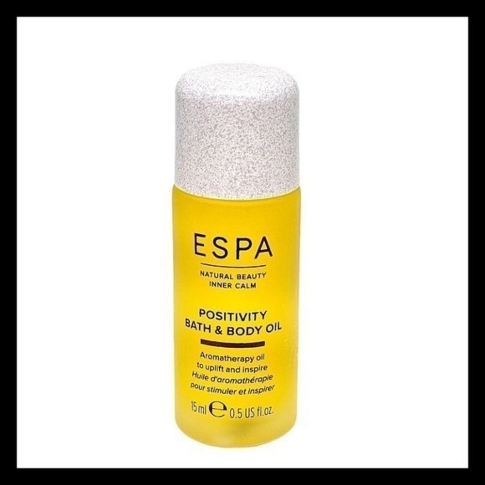 ESPA Positivity Bath & Body Oil 0.5 fl.oz. 15 ml. Inner Calm Jasmine Gardenia
